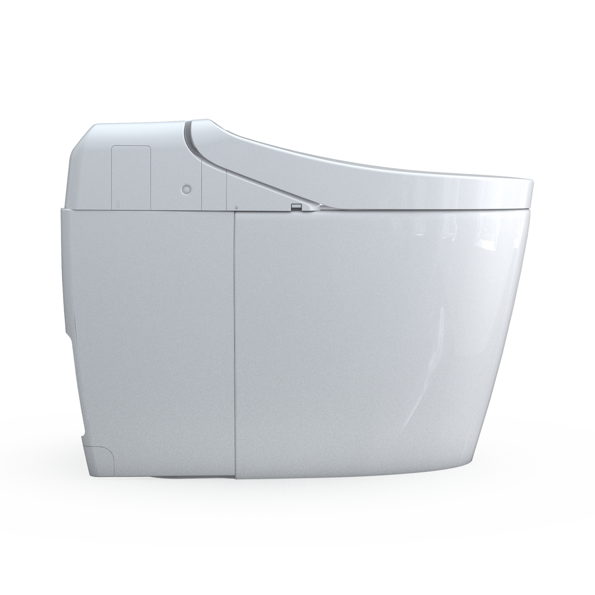 TOTO® WASHLET® G450 1.0 or 0.8 GPF Smart Toilet with Integrated Bidet Seat and CEFIONTECT®, Cotton White - MS922CUMFG#01